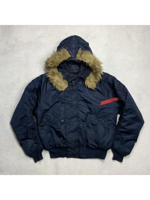 Other Designers Alpha Industries N2B Faux Fur Bomber Jacket Winter