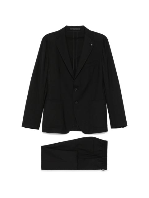 Other Designers Tagliatore Black Suits - Single Breasted Suits Men