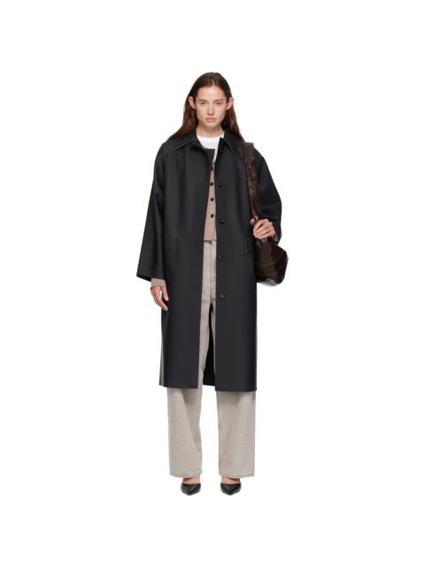 KASSL Editions Black Original Below Rubber Coat