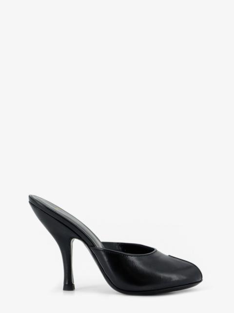 JUDE Jude Leather Date Mule Sandals Black Women