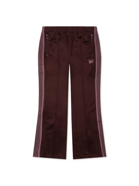 NEEDLES POLY SMOOTH BOOT CUT TRACK PANT - BROWN