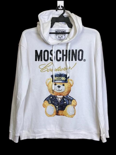 Moschino MOSCHINO MILANO COUTURE TEDDY BEAR PULLOVER HOODIES