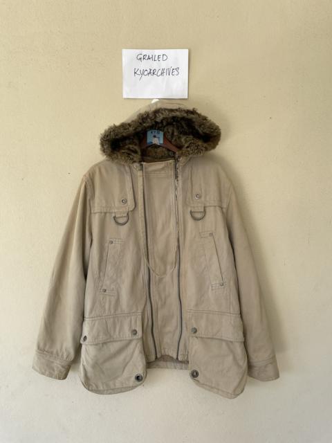 Other Designers Japanese Brand - GENERAL RESEARCH STYLES NIPPER JEANS SHEARLING JACKET
