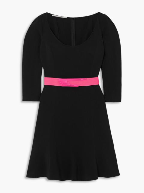 Stella McCartney Belted crepe mini dress
