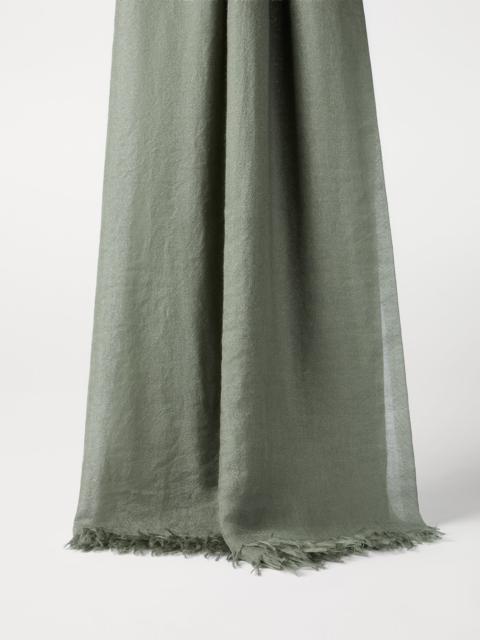 Brunello Cucinelli Cashmere and silk scarf