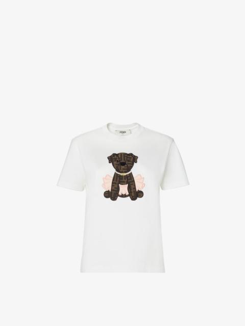 FENDI Fendi "fendi Itina"cotton T-shirt