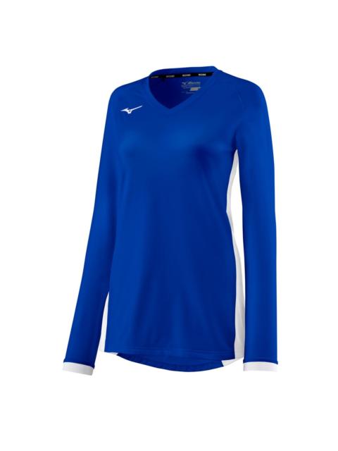 Mizuno Youth Girl's Spike Long Sleeve Volleyball Jersey