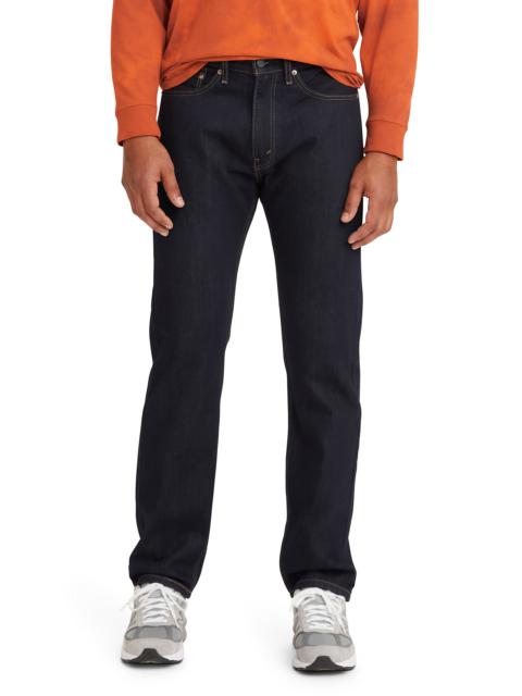 Levi's levi's 505™ Relaxed Straight Leg Jeans in At Your Darkest Rins at Nordstrom