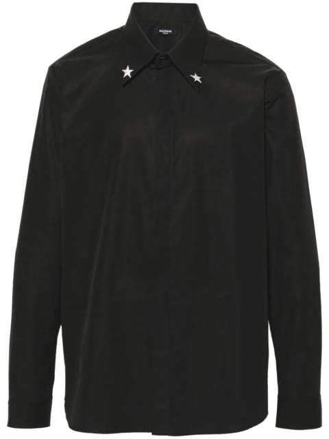 Balmain Black Man Shirt Ch1 Hs336 Ce48