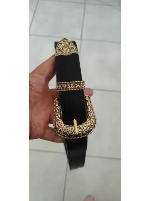 Other Designers Japanese Brand - Y2K Buckle Belt (black)