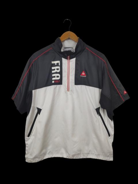 Other Designers Le Coq Sportif - Short Sleeve Golf Collection Nylon Shirt