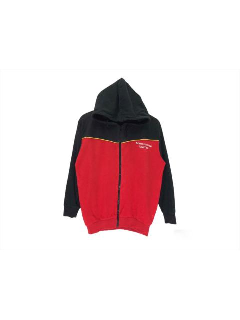 Other Designers Vintage Manchester United Football Fleece Zipper Hoddie