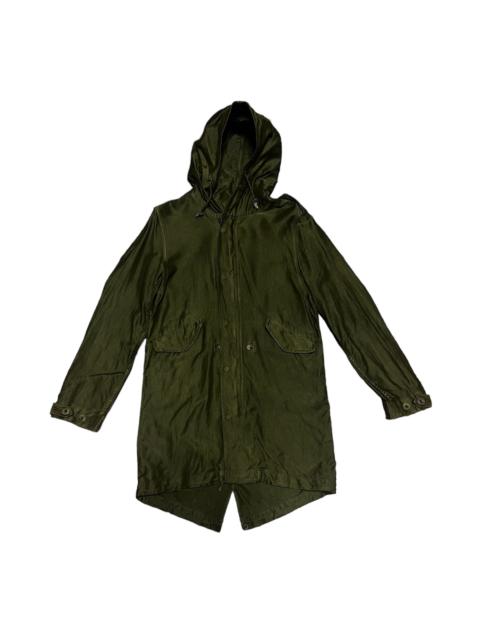 A BATHING APE® BEAUTIFUL PEOPLE MILITARY STYLE PARKA FISHTAIL JACKET