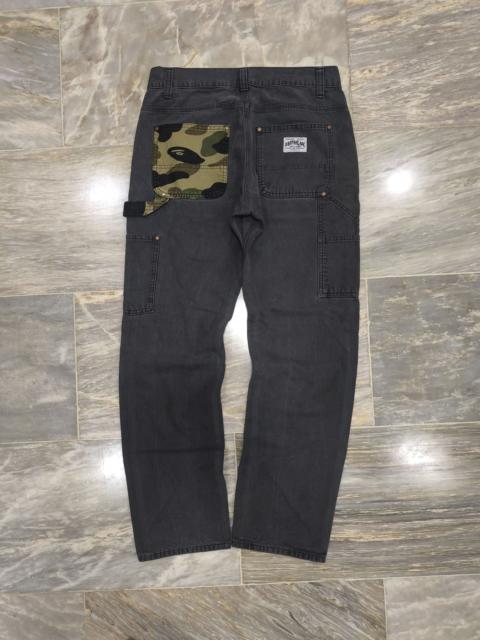 A BATHING APE® Bape Carpenter Camo Pocket Jeans