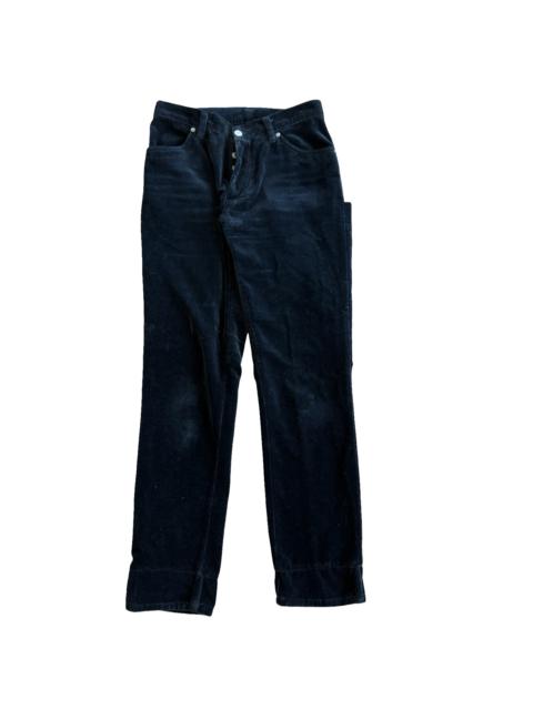 Helmut Lang 1997 Velvet Holster Jeans size 29