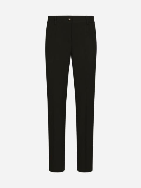 Dolce & Gabbana Wool Fabric Pants