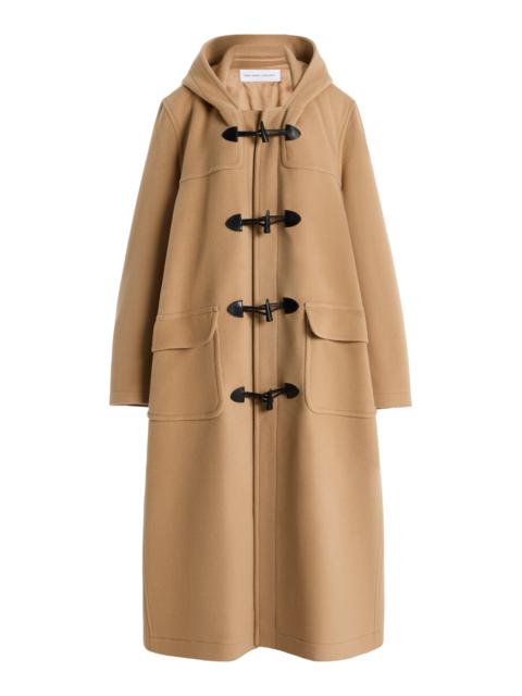 MARIE ADAM-LEENAERDT Multifunctional Wool Duffle Coat neutral