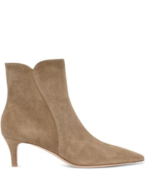 Gianvito Rossi Gianvito Rossi Women Levy Suede Leather Boots