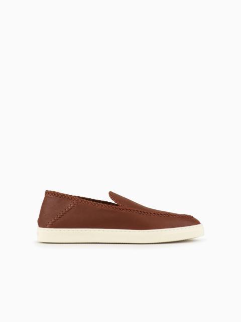 Galleria 3 nappa-leather slip-ons