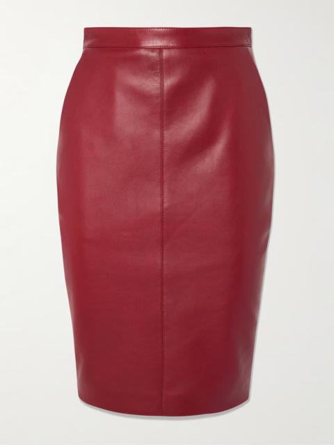 SAINT LAURENT Saint Laurent Women Leather Skirt