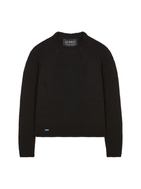 cashmere-cotton jumper