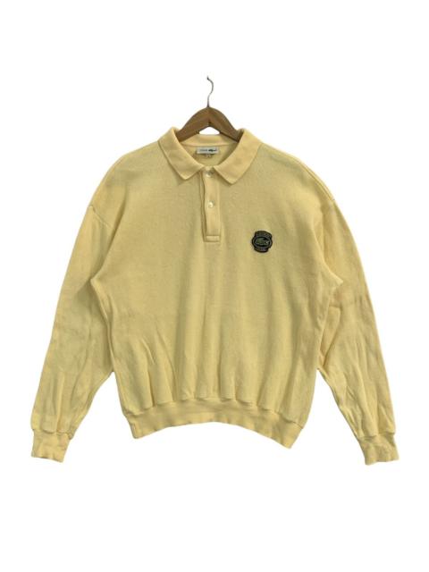 LACOSTE Vintage Lacoste Club Two Buttons Sweatshirt