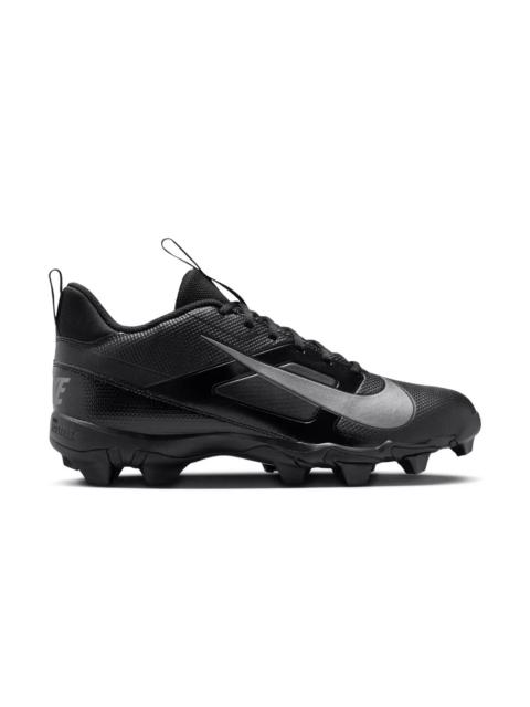 Nike Alpha Menace 4 Shark "Black/Metallic Silver" Men's Football Cleat