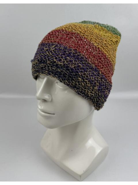 Other Designers Japanese Brand - made in nepal multicolor hemp hat tc44