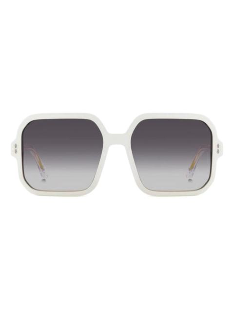 Isabel Marant Isabel Marant Grey Shaded Square Ladies Sunglasses IM 0163/S 0SZJ/9O 57