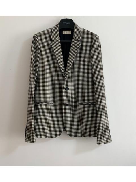 SAINT LAURENT Saint Laurent 16SS Runway Black White Suit