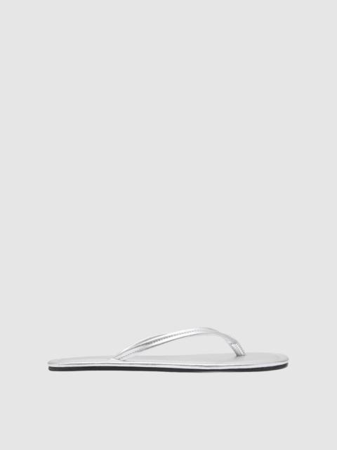 ST. AGNI Thong Detail Slide - Silver
