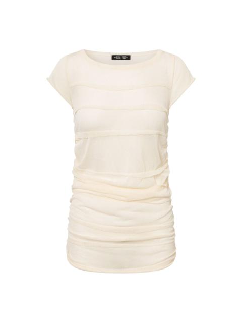 ruched T-shirt