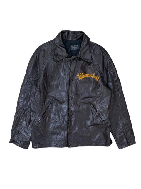 Other Designers Vintage - Shanter Sportswear MFG Club Leather Jacket