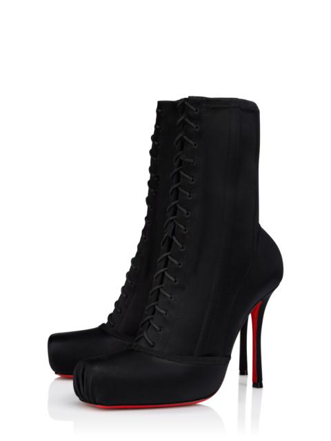 Christian Louboutin Christian Louboutin Cassia Pavlova Lace-Up Bootie in Black at Nordstrom