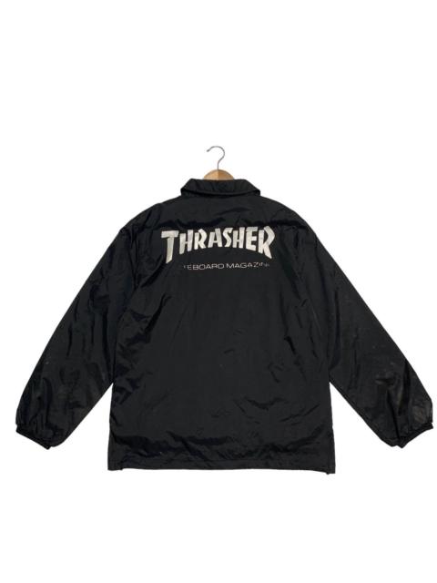 Other Designers Thrasher Skateboard Magazine Big Logo Nylon Jacket