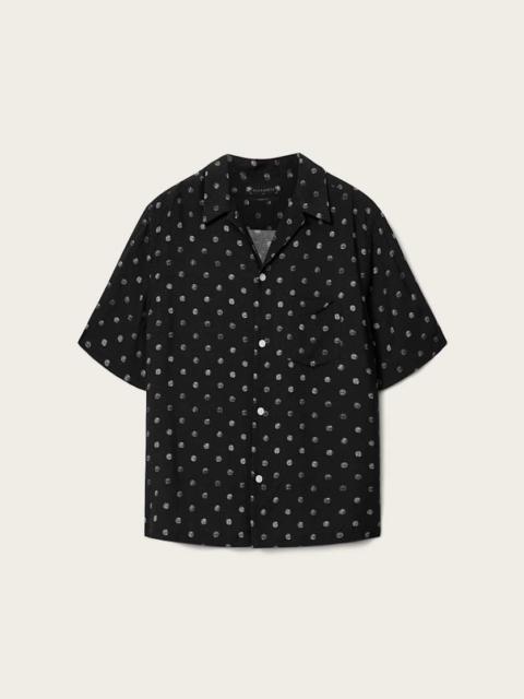 ALLSAINTS UPTON SHORT SLEEVE BOXY SHIRT