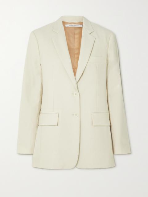 Another Tomorrow + Net Sustain Oversized Merino Wool Blazer