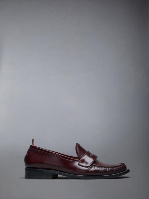 Thom Browne Spazzolato Pleated Varsity Loafer