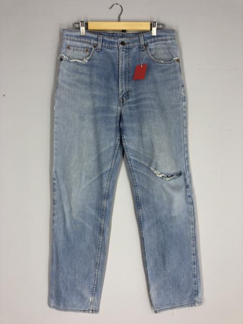 Other Designers Vintage - Vintage Levi's 510 Light Blue Jean Ripped Jean Size 33