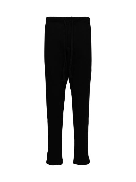 Greg Lauren GROSGRAIN-TRIM TRACK PANTS
