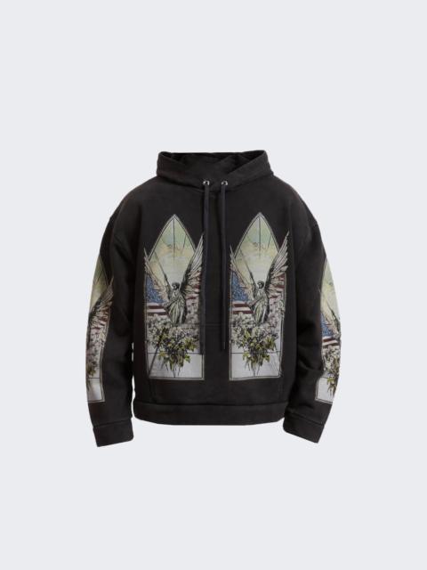 WHO DECIDES WAR Demo Hooded Pullover Coal