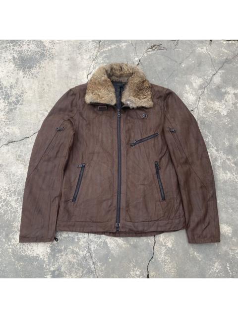 Other Designers SCHLUSSEL Rabbit Fur Jacket