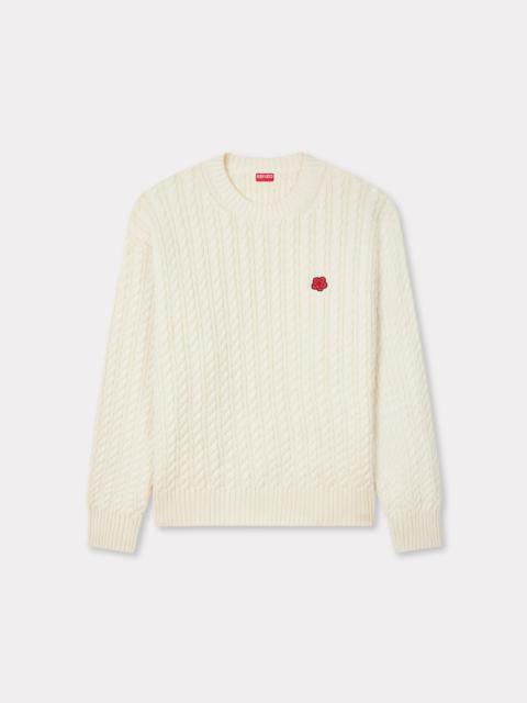 KENZO 'Boke Flower' knit jumper in cotton wool