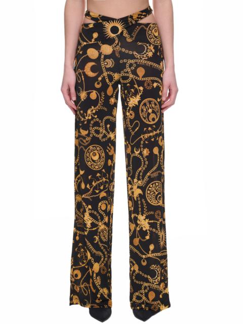 Marine Serre Ornament Jewelry Track Pants