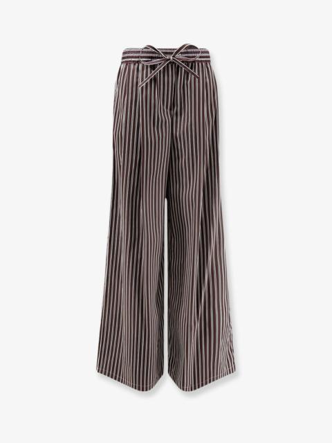 Dolce & Gabbana Dolce & Gabbana Women Pajamas Striped Poplin Trousers