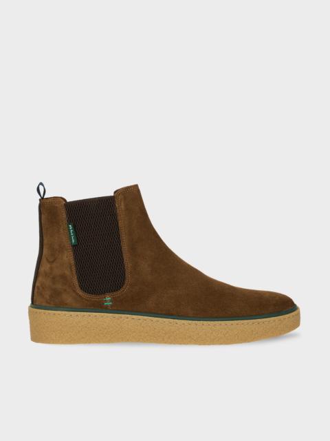 Paul Smith Tan Suede 'Bash' Boots