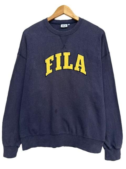 FILA Vintage Fila Embroidered Sweatshirt
