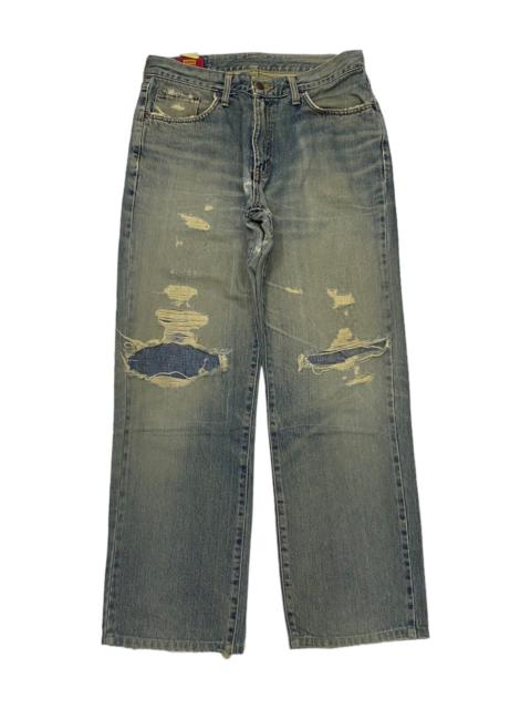 Other Designers BAGGY JEANS EDWIN DISTRESSED DENIM JEANS