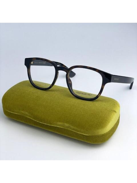 GUCCI NEW Gucci GG1343O 002 Dark Havana Oval Unisex Eyeglasses