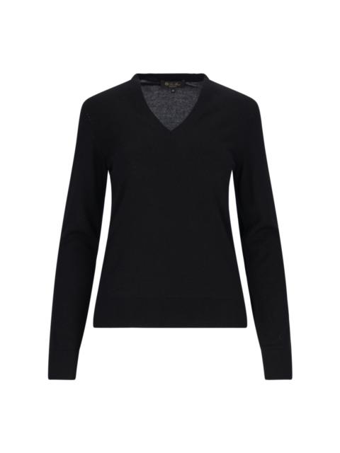 Loro Piana 'NEO PIUMA' V-NECK SWEATER